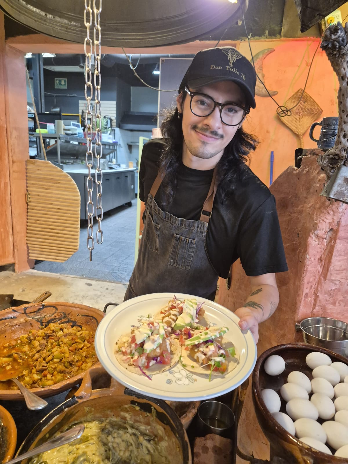 Brian en preparación y servicio